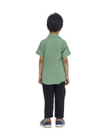 Green Pop Shirt for Boys