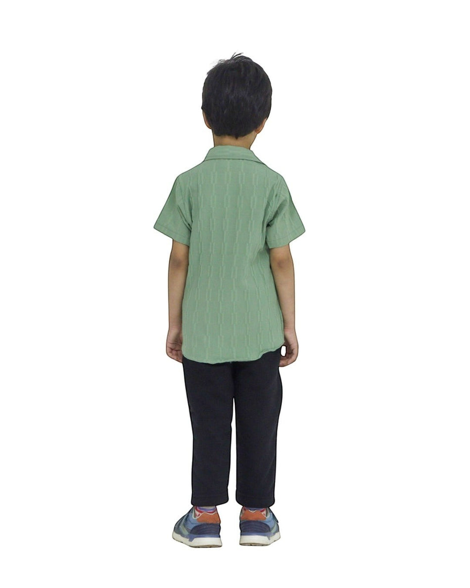 Green Pop Shirt for Boys
