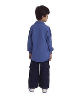 Blue Pop Shirt for Boys