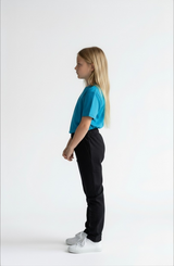 Black Knit Trouser for Kids
