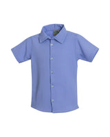 The Model in the picture is wearing the 5–6 years size category to help you understand the fit and style of the shirt.

Key Features
• Soft and comfortable fabric
• Classic button-down design
• Stylish Sky Blue color
• Perfect for casual and semi-formal occasions
• Easy to pair with jeans or trousers

Brand: Tiny Threads
Category: Boys Shirts / Kids Fashion